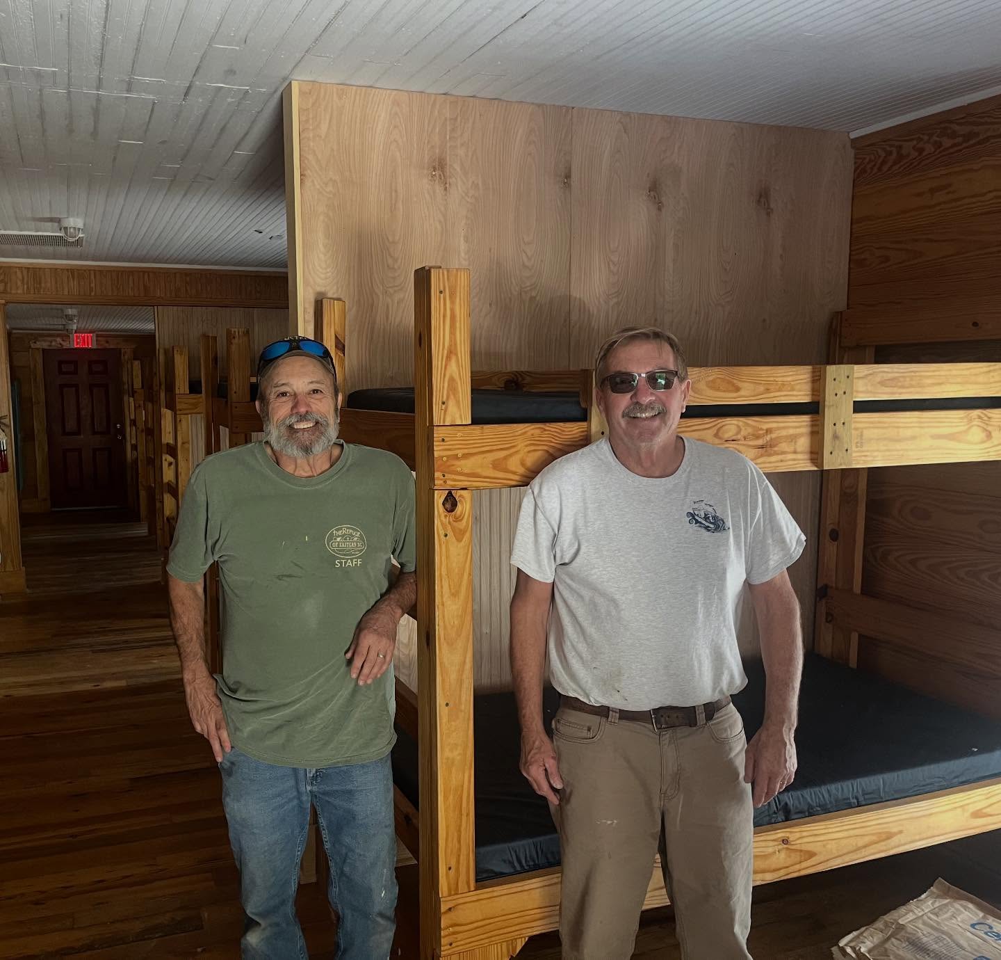 THANK YOU to Chip Olmstead and Tom Scholl for serving The Refuge for 19 years! Every house on our campus has been improved by your skill and loving efforts. We are blessed!